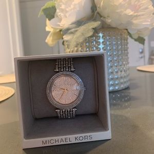 Michael Kors Ladies Stainless Steel Darci Watch